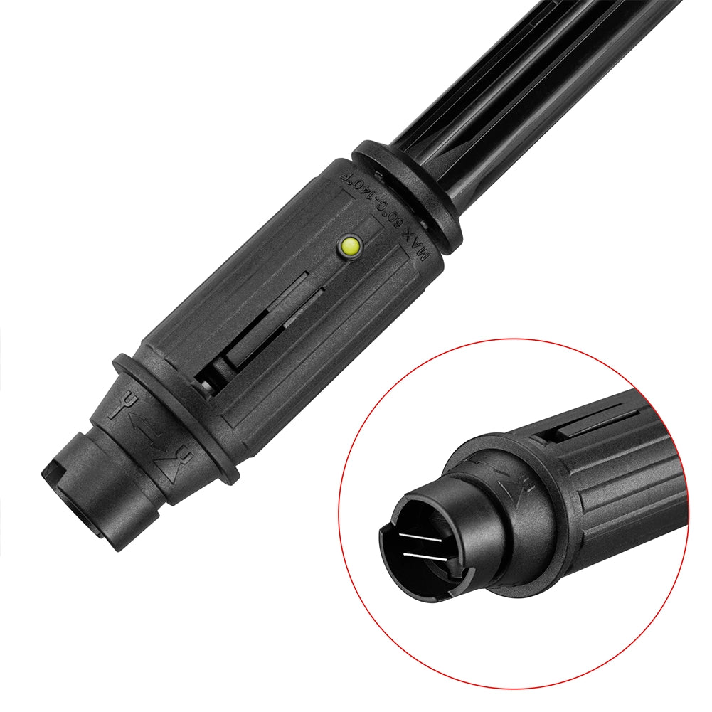 Pistola a Spruzzo Acqua per Idropulitrice con 2 Lance 160Bar Compatibile Lavor
