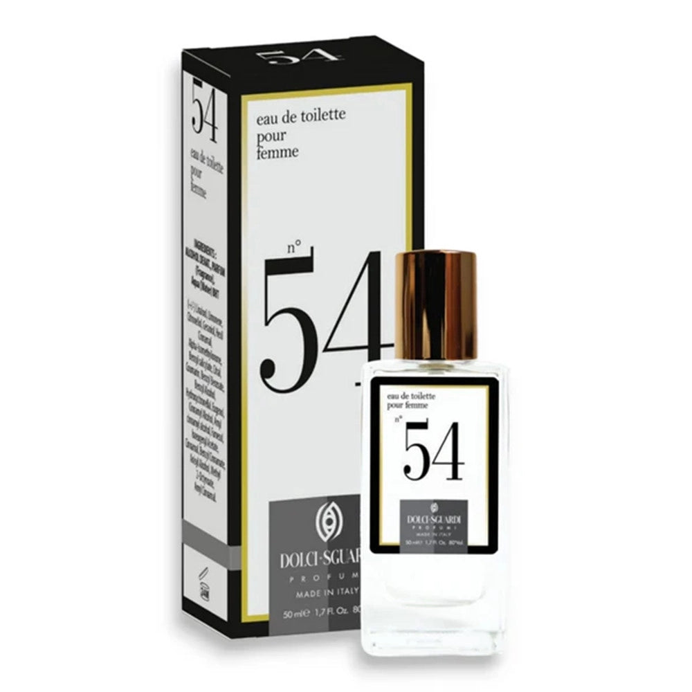 Trade Shop - Profumo Corpo Eau De Toilette Da Donna N°54 50ml Fragranza Classica Intramontabile 005915 -