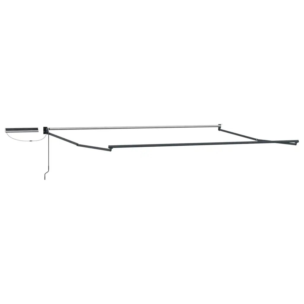 Tettuccio Elettrico Retrattile Antracite 4 x 2 m