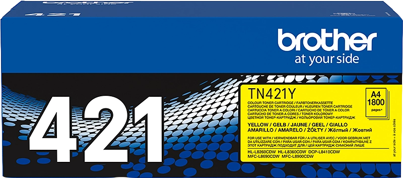 Brother TN-421 Y toner giallo