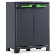 Armadio 2 ripiani 80x44x100 cm Keter Moby Basso XL Antracite