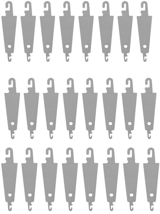 100 Stuks Naaldinrijgers di Acciaio Inossidabile