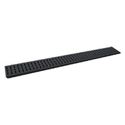 GRIGLIA POLIPROPILENE PER CANALETTA 'NOR' A15 - cm 100 x 13 x H. 3,2