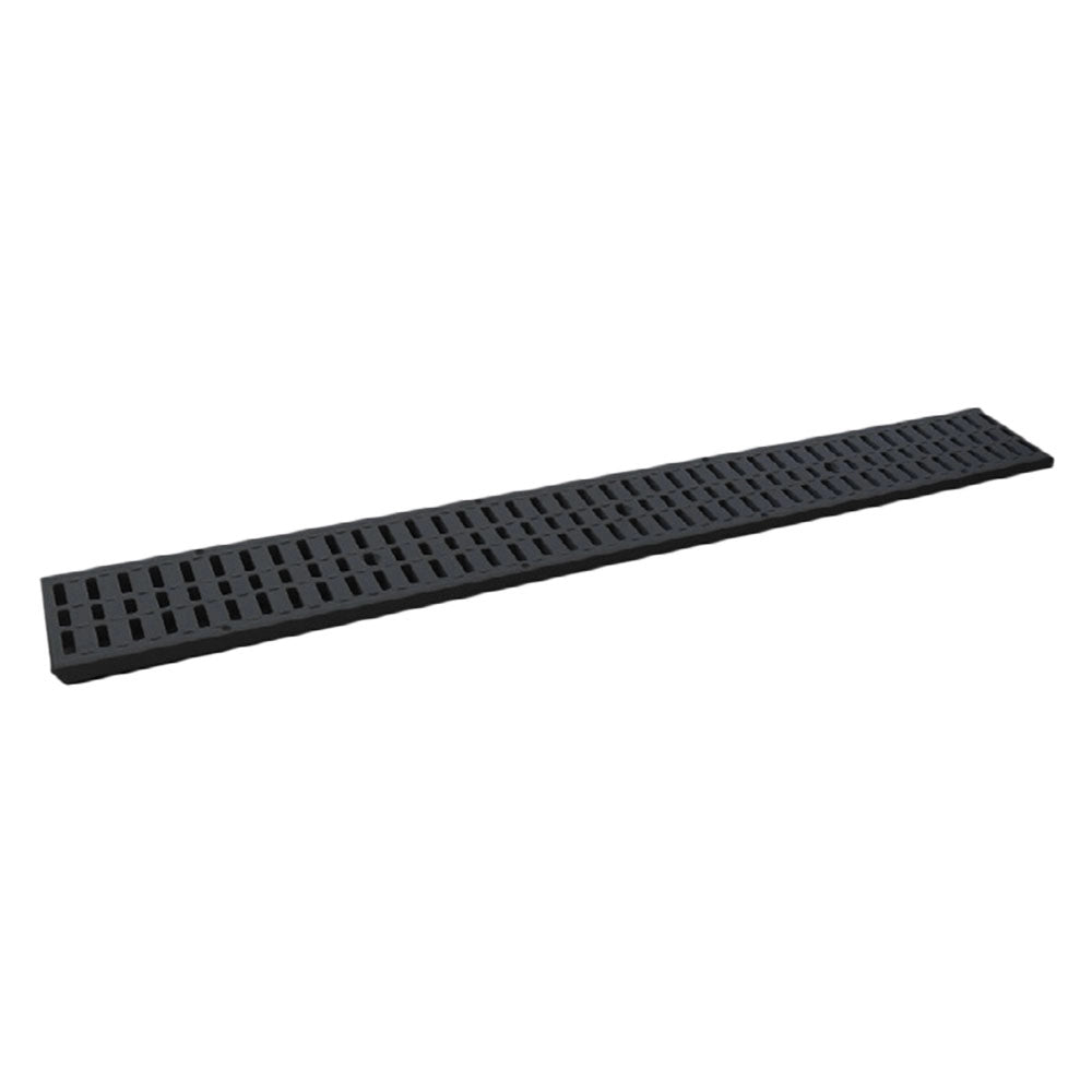 GRIGLIA POLIPROPILENE PER CANALETTA 'NOR' A15 - cm 100 x 13 x H. 3,2