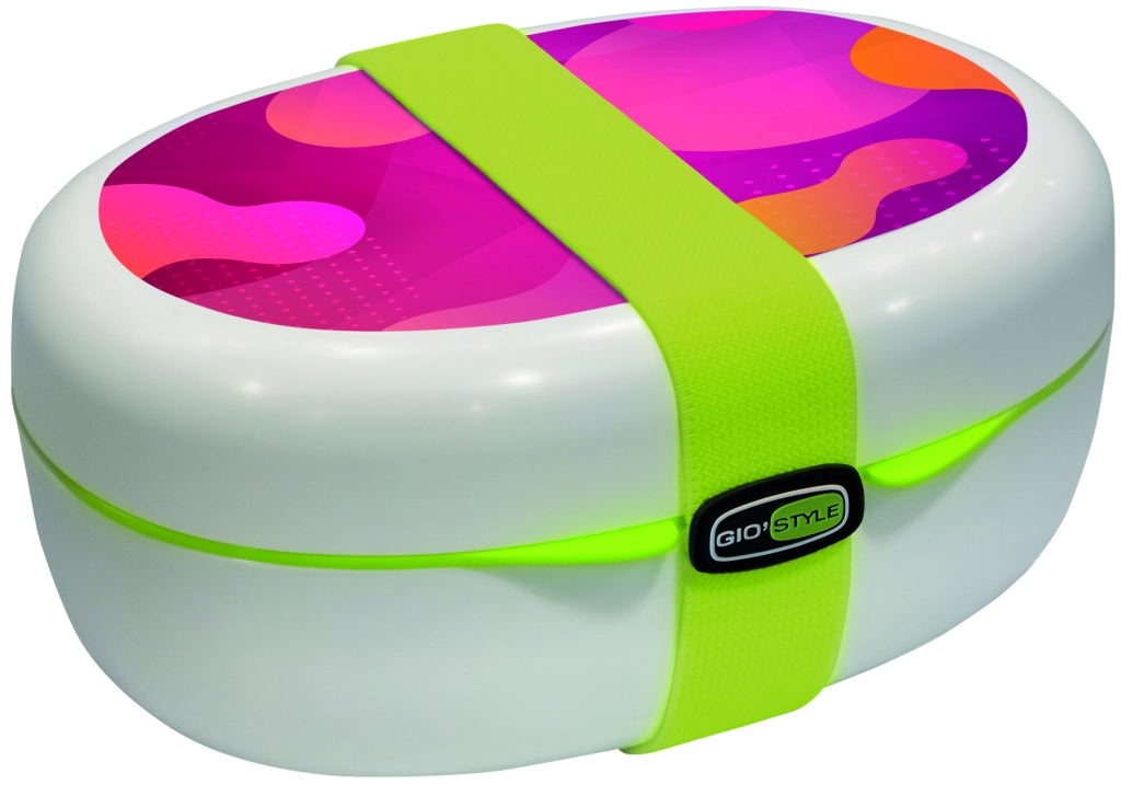 Giò Style CONTENITORE X-FOOD MOOD Lt. 1,3 - cm. 19x14,5x8,5 h col. Assortiti 12.00 pz
