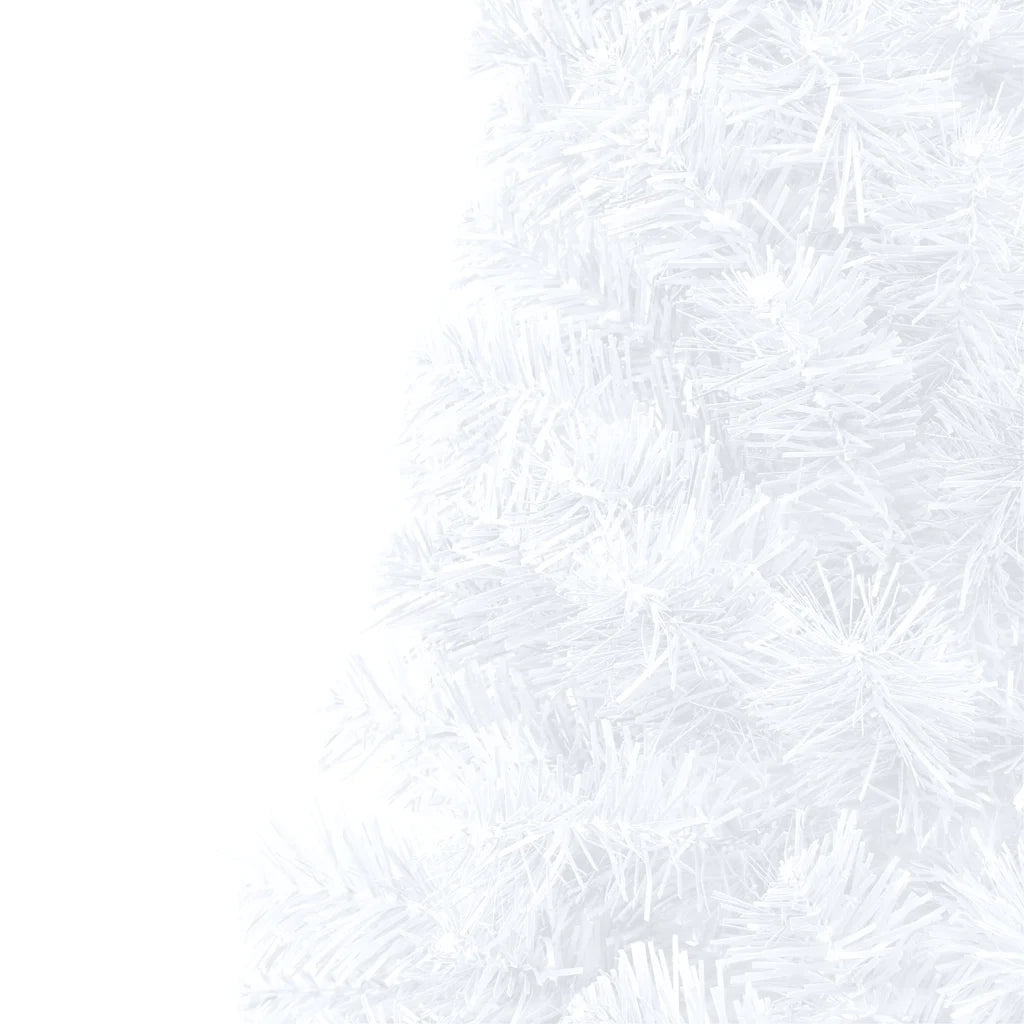 Set Albero Natale Artificiale a MetÃ  LED Palline Bianco 150cm  cod mxl 26950