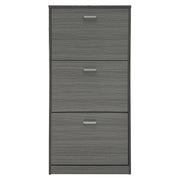 Scarpiera 3 Ante In Colore Grigio Legno