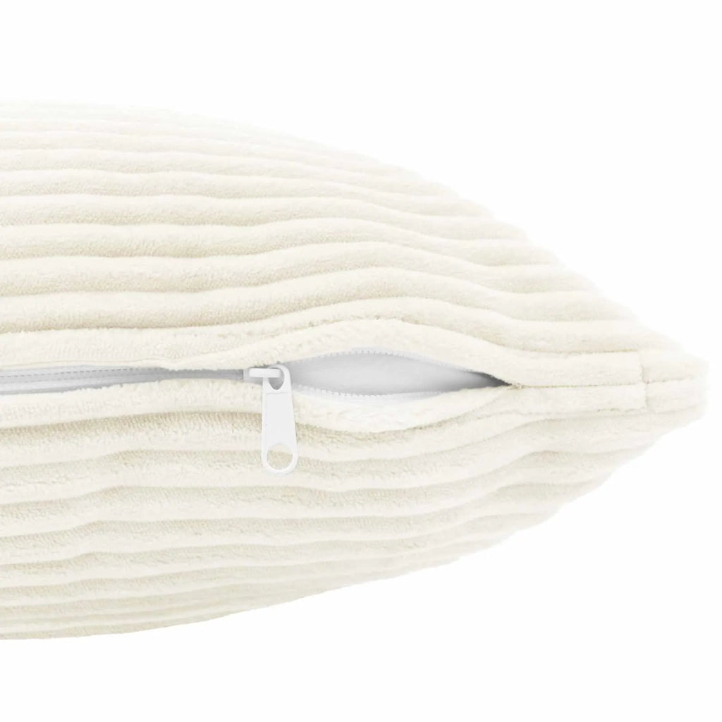 Federa 2 pcs HEERLEN Crema 70 x 70 cm corduroy 913261