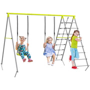 Portico per Altalene Bambini 4 in 1 ¨C zephmum ¨C Verde