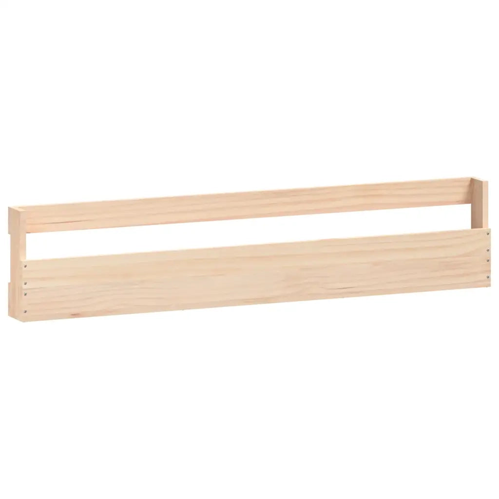 Scarpiere a Parete 2 pz | Mobile per scarpe 110x9x23 cm Legno Massello di Pino