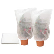 Set 2 Cappucci di Protezione per Piante in TNT 100X80 cm Sacchi Antigelo Telo Copri Pianta