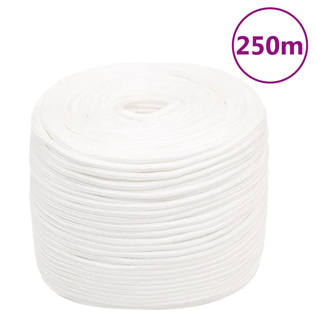 Corda per barca Completamente Bianca 8 mm 250 m Polipropilene 152557