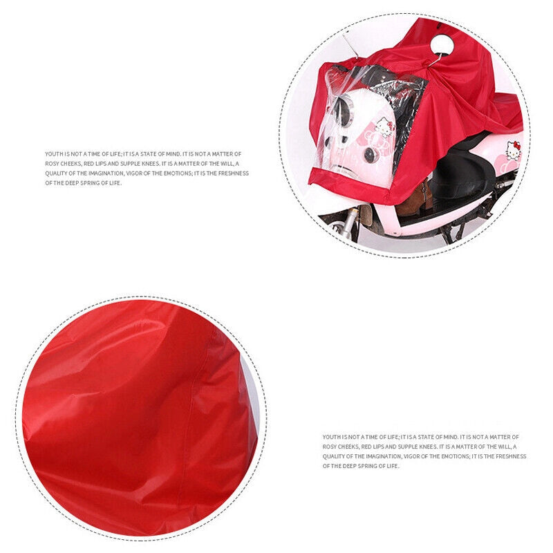 Poncho Impermeabile per Scooter Elettrico ¨C Xylo ¨C Universale con Cappuccio
