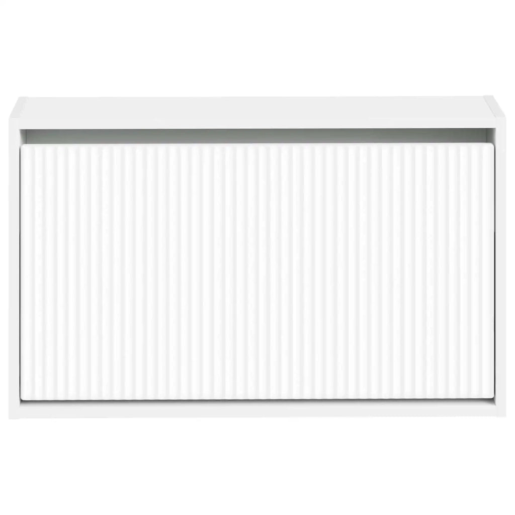 Mobiletto per Scarpe da Muro ARNHEM 71 x 17 x 43 cm Bianco 896625