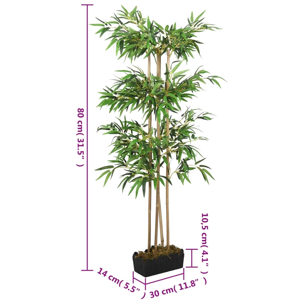 Albero Bamb¨´ Artificiale 380 Foglie 80 cm Verde CFW6915729
