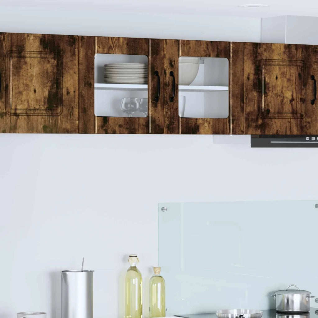 Pannello lavastoviglie Lucca Rovere Fumo 80 x 31 x 40 cm 884950