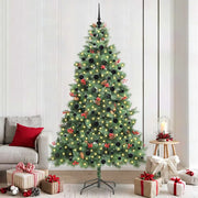 Albero di Natale artificiale Verde 240 cm PVC e Metallo 3395153