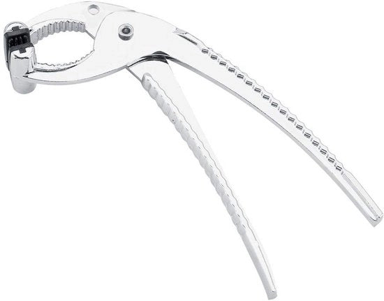 Maniglia Antiscivolo per Cucina con Manubrio - Materiale RVS - Maniglia con Gomma Silicone - Maniglia per Forno - Facile da Pulire - Design Ergonomico - Maniglie per Cucina
