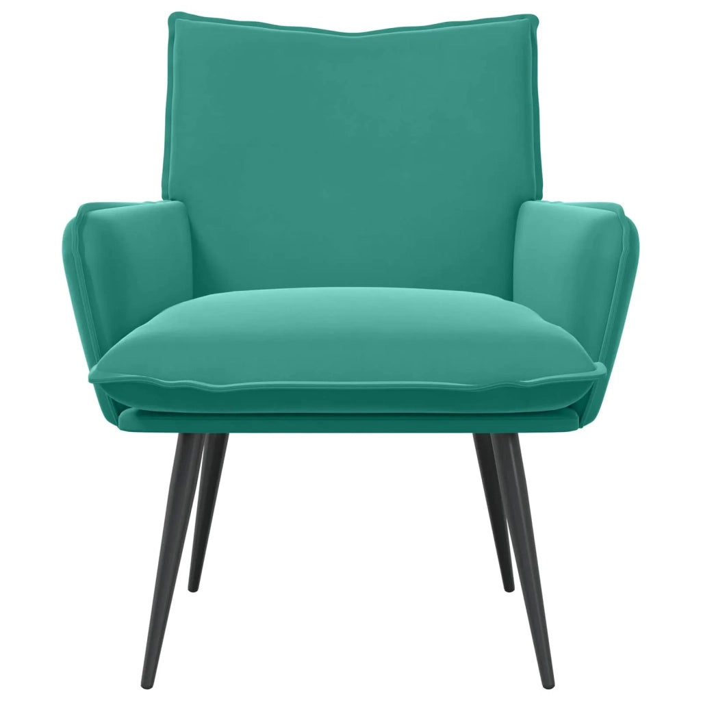 Poltrona Turchese Velluto 42047733