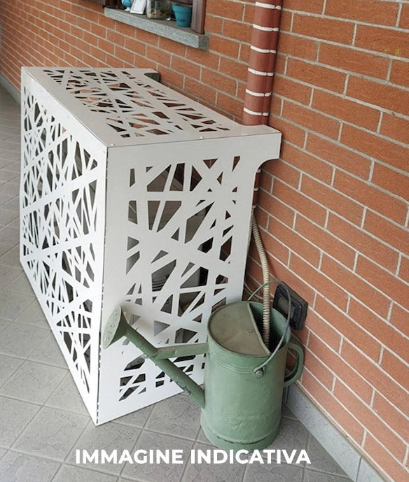 Copri Condizionatore 96x52x82 cm in Alluminio Classic L Bianco