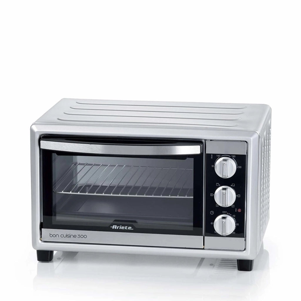 Ariete 985 Bon Cuisine 300 Fornetto Elettrico 30 L 1500 W 6 modalita' statica e ventilata colore Nero Argento