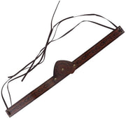 Occhiale da cosplay con estetica medievale/vichinga - imbottitura comoda - flessibile - sostenibile - imitazione di legno - adattabile