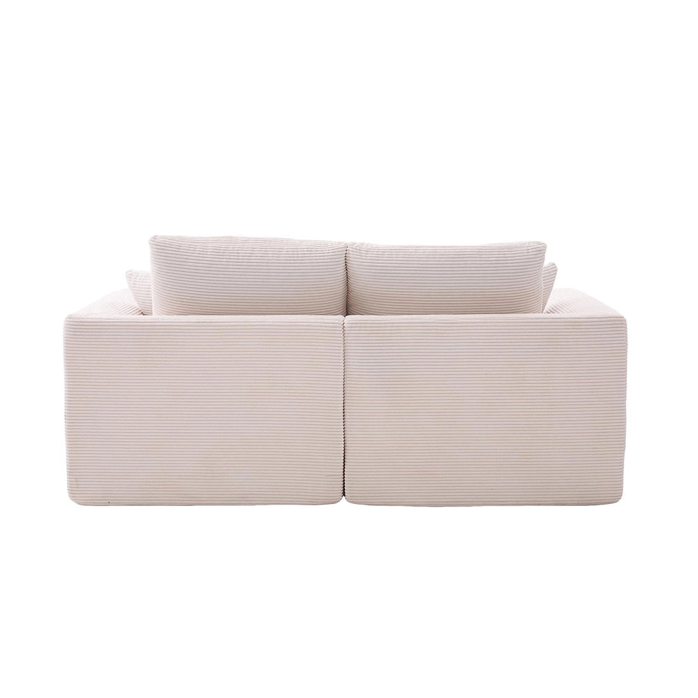 Divano moderno due posti - Xylo - Tessuto, minimalista, stile nordico
