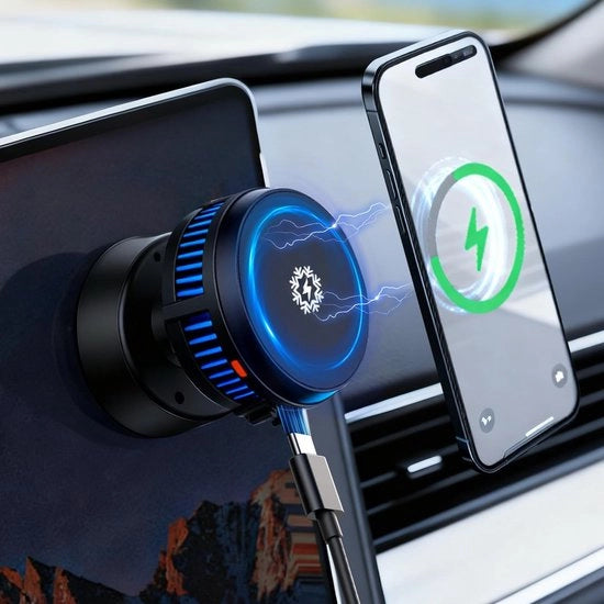 Oggetto di supporto per telefono per auto con funzione di rotazione a 360 gradi magnetica