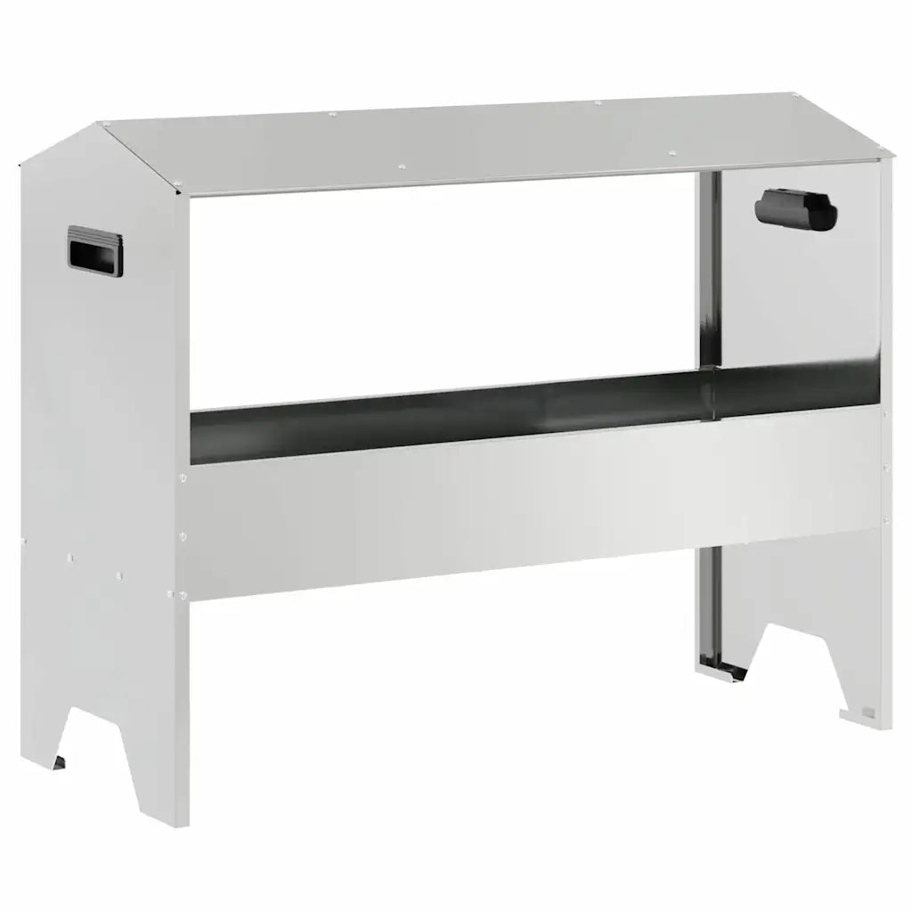 Abbeveratoio per bestiame Argento 79 x 35 x 62 cm CFW8615098