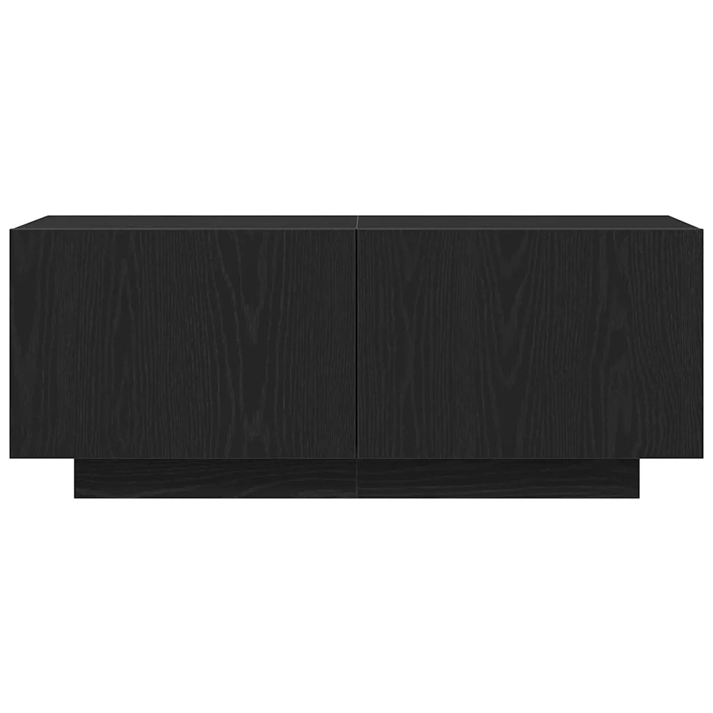 Mobile TV 100 x 35 x 40 cm Rovere Nero Legno ingegnerizzato 3333066