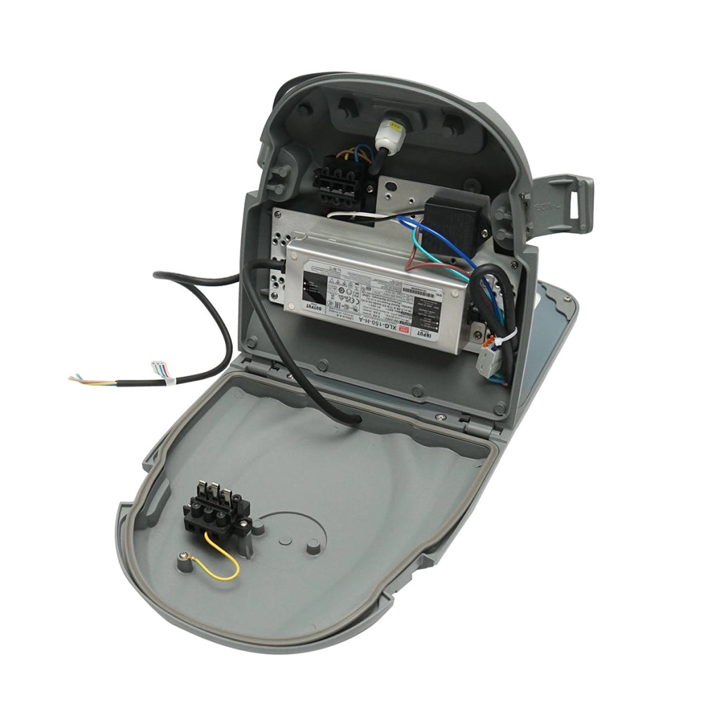 Lampada stradale a LED da 150W, 220V, 6000K, 22500lm con supporto per palo IP66 Breckner Germany