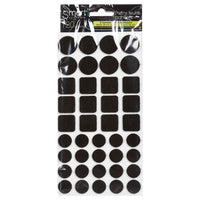 FELTRINI 120 PEZZI MARRONE