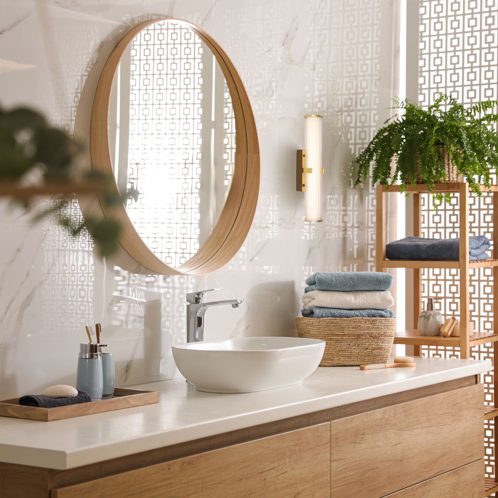 Applique Moderna Morsetto Acciaio Oro Vetro Bianco Led 19W 3000K