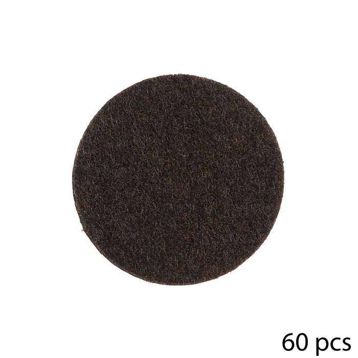 FELTRINI 120 PEZZI MARRONE