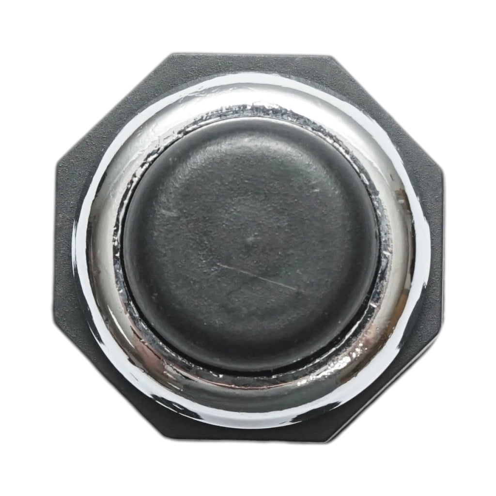Pulsante di avviamento 12V/10A–24V/5A nero con 2 pin universale