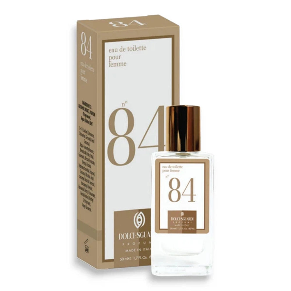 Trade Shop - Profumo Corpo Eau De Toilette Da Donna N°84 Da 50 Ml Fragranza Raffinata Distintiva 006110 -