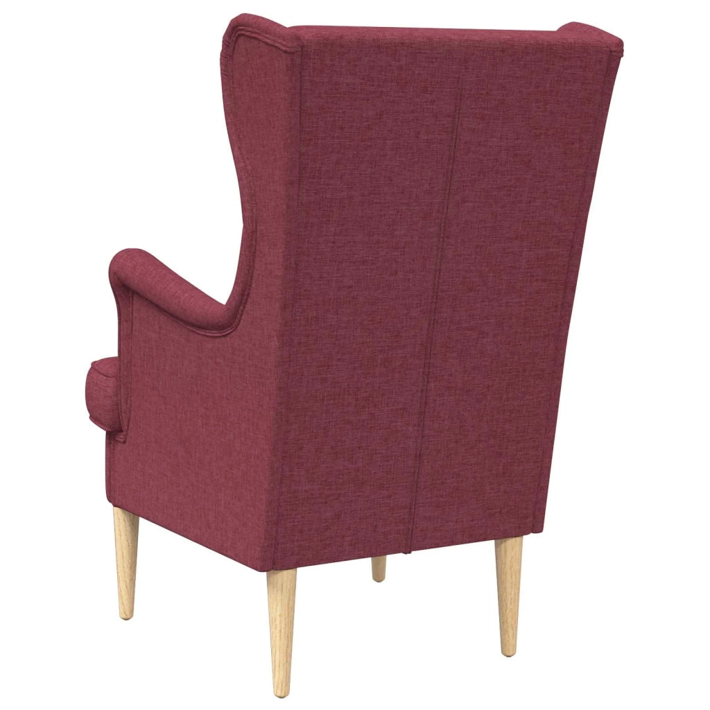 poltrona Rosso Vino Tessuto 42029858