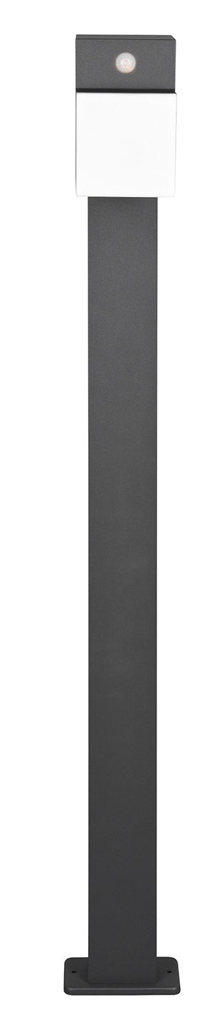 Lampada Palo da Esterno a LED SMD in Allumnio Pressofuso Antracite