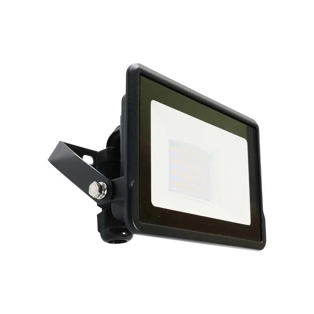 Faro LED V-TAC 20W chip Samsung nero 6400K 1510lm IP65