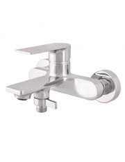 Miscelatore vasca a parete NIL in ottone cromato