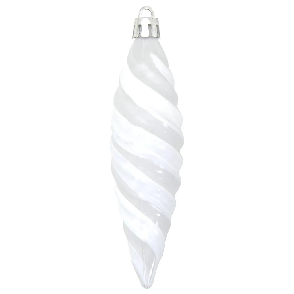 Palla a spirale di Natale 40 pz Bianco Plastica CFW8787422