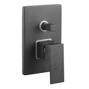 RUBINETTO MISCELATORE MONOCOMANDO INCASSO DOCCIA NERO OPACO SERIE GREEN 2.0 1/2 - NERO OPACO    Idroweb
