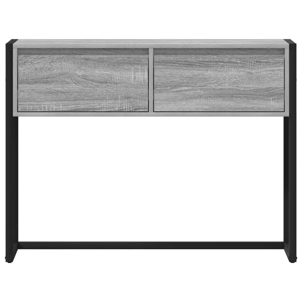 Tavolino Grigio Sonoma 100 x 36 x 75 cm Legno ingegnerizzato 886699