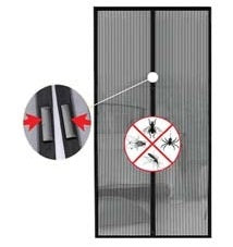 ZANZARIERA MAGNETICA NERA CM.150X180