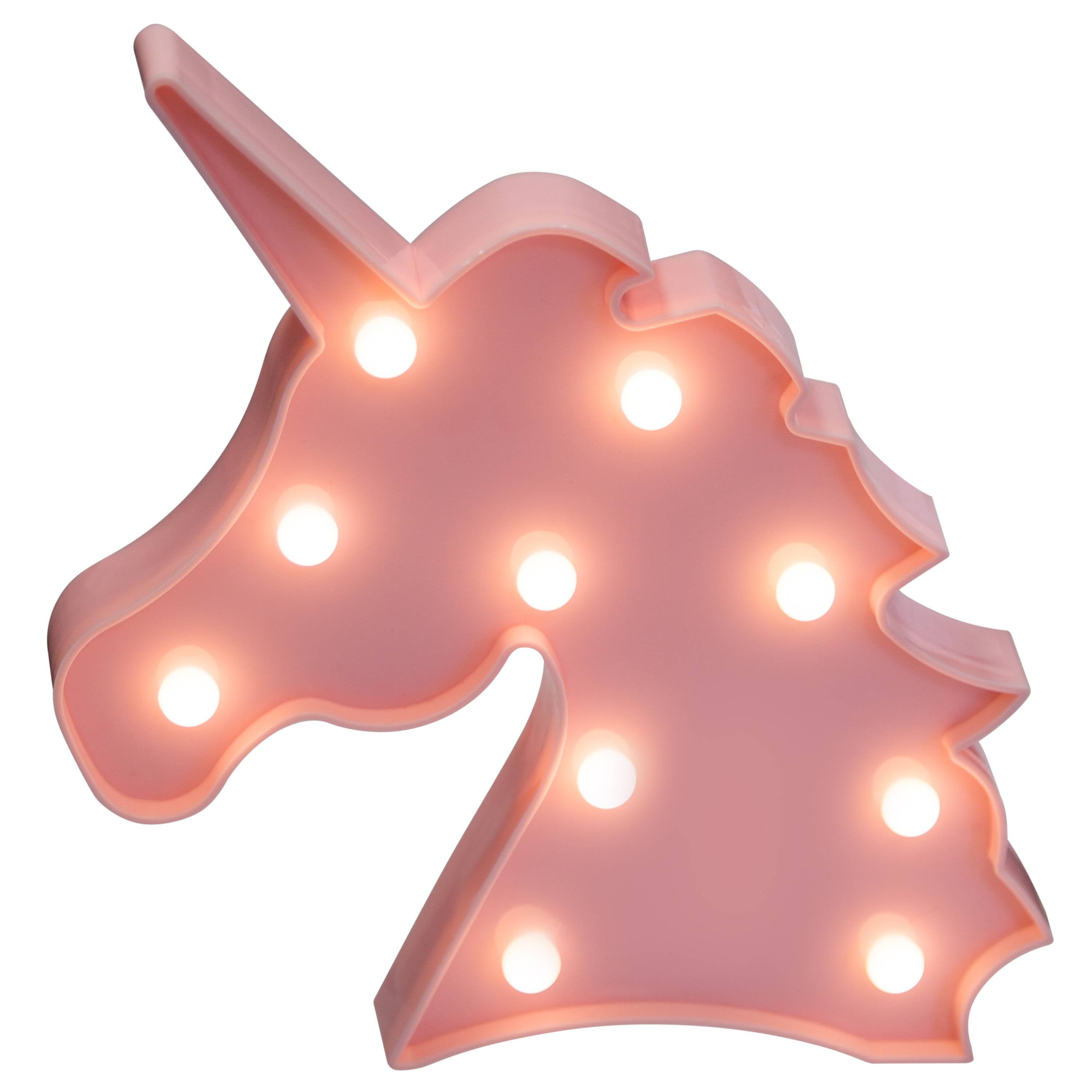 LAMPADA UNICORNO ROSA 11 LED