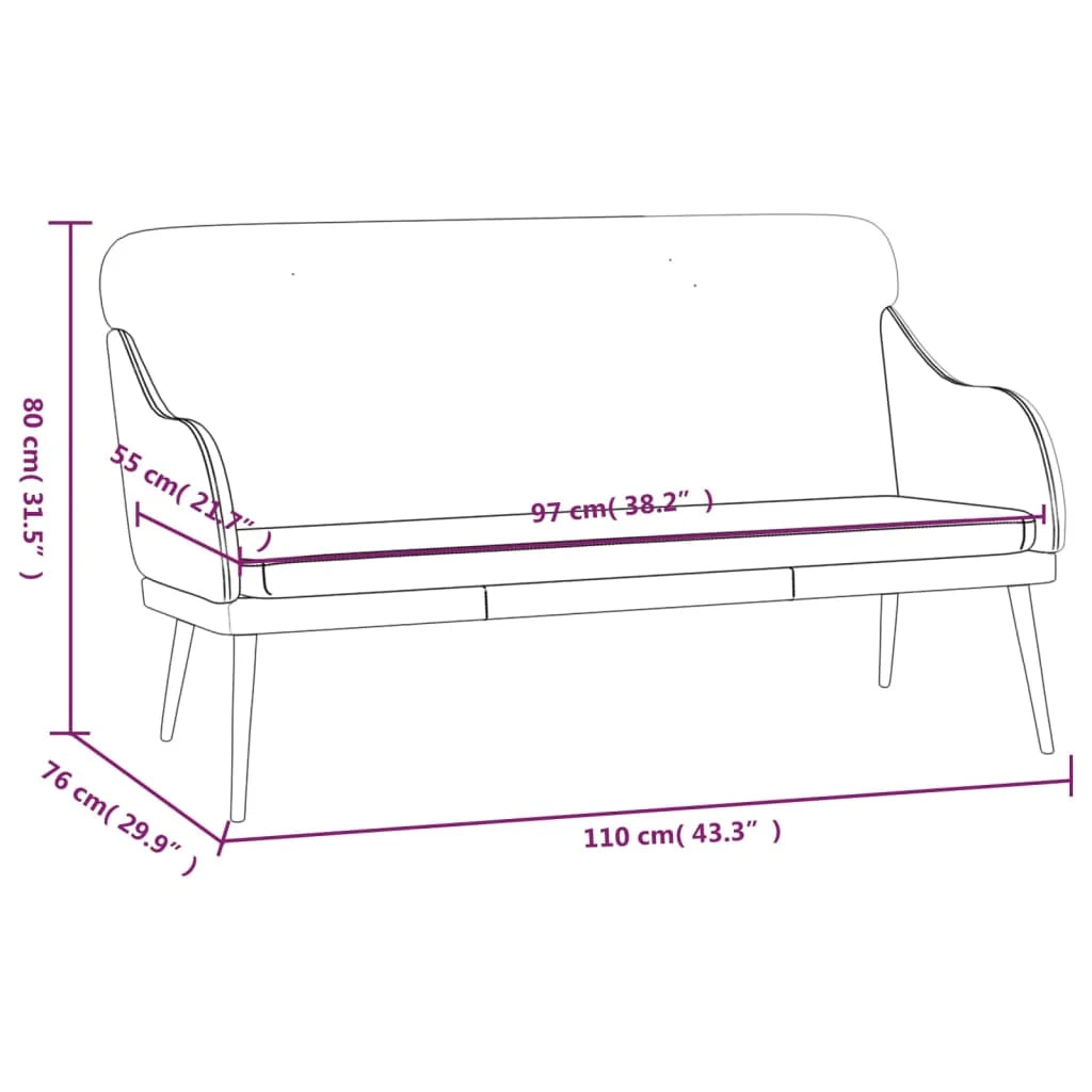 Panca/panca rosso bordeaux x 110 x 76 x 80 cm sintetica 02_0010707