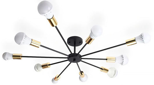 Lampada Ragno Black Gold APP503-10C