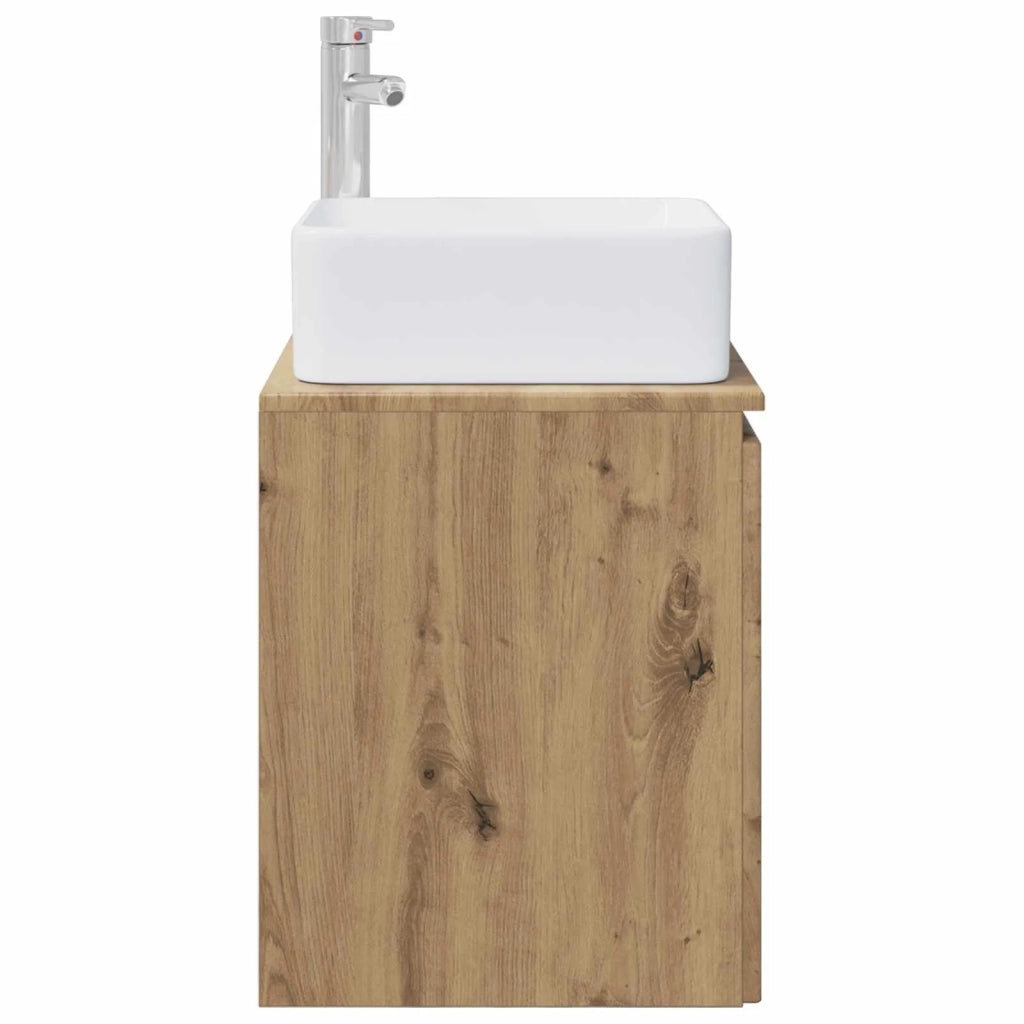 Mobile Lavabo da Parete Rovere Artigianale 53 x 35 x 63 cm 890431