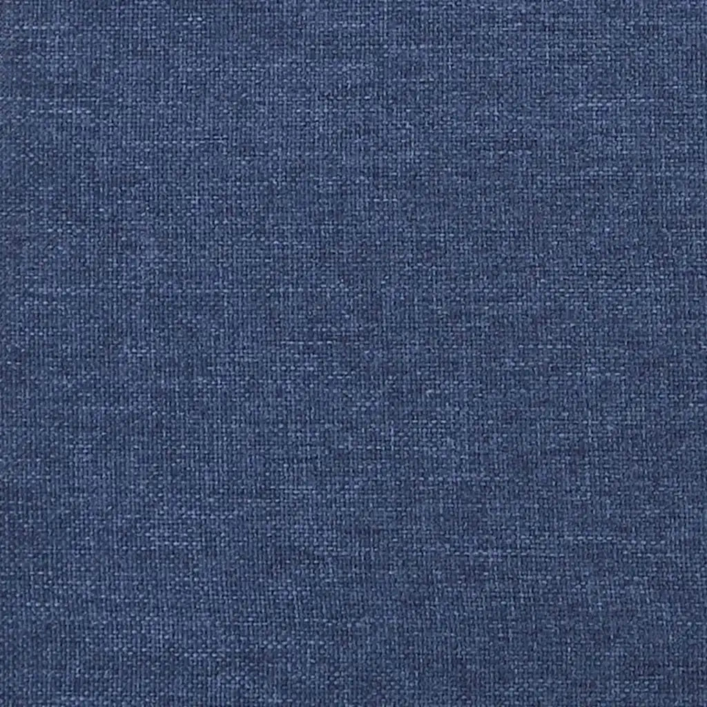 Divano Sedia-Poltrona Relax con Poggiapiedi Blu in Tessuto 456002