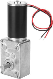 Motore a Vermicolo Turbo 24V con Cambio di Marce Elettrico per Riduzione della Velocità con Asse 8mm (10RPM)